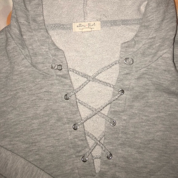 Gray beach sweater - Picture 2 of 3